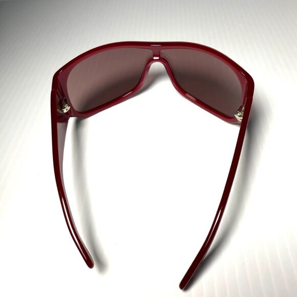 Yves Saint Laurent Red Sunglasses - Picture 5 of 10